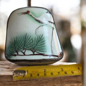 Mid-Century Chinese Porcelain Shard Trinket Box